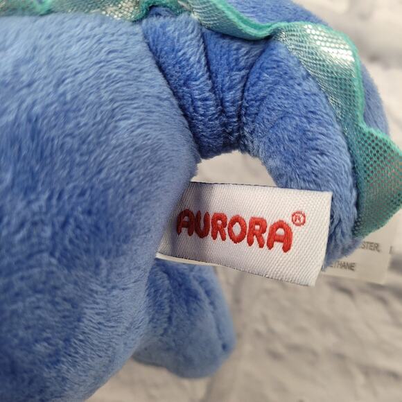 Aurora Legendary Friends 7" Blue Dragon Plush Stuffed Animal with Giggle Sounds - Picture 8 of 13